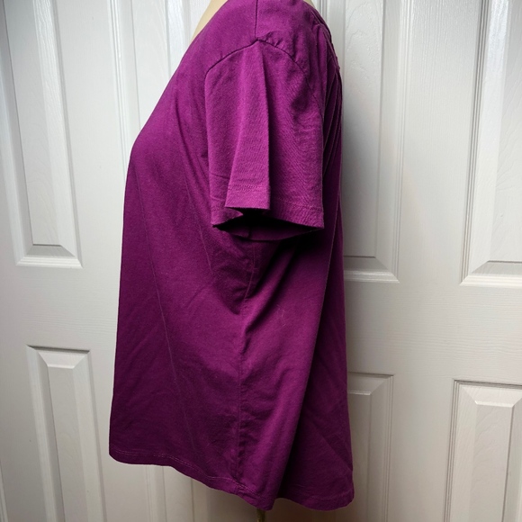 Purple Top with Back Design - Picture 2 of 4